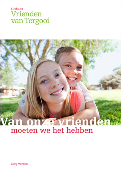 Lees de brochure van Stichting Vrienden van Tergooi