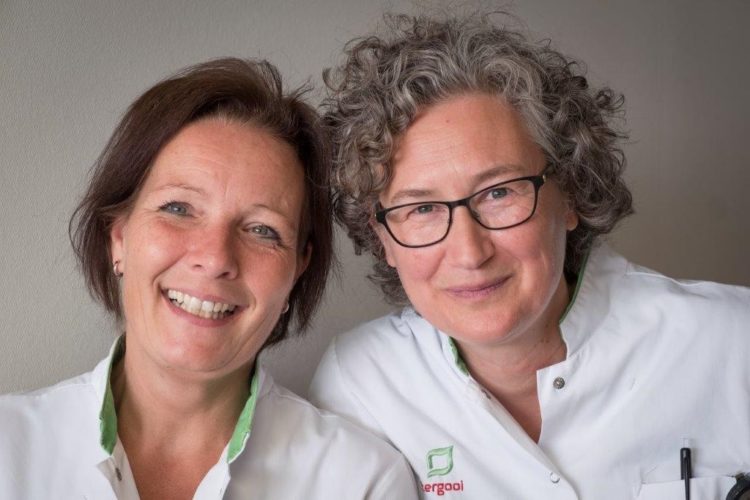 De lactatiekundigen van Tergooi MC: Liesbeth Gresel-Deen en Geja. Klaassen