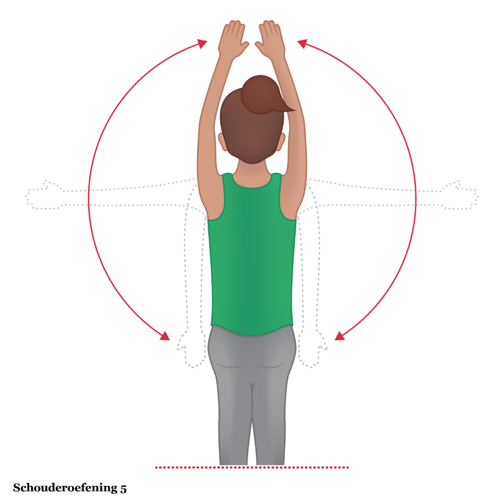 bovenstaand beven beschaving Schouderoefeningen na borstoperatie - Tergooi MC