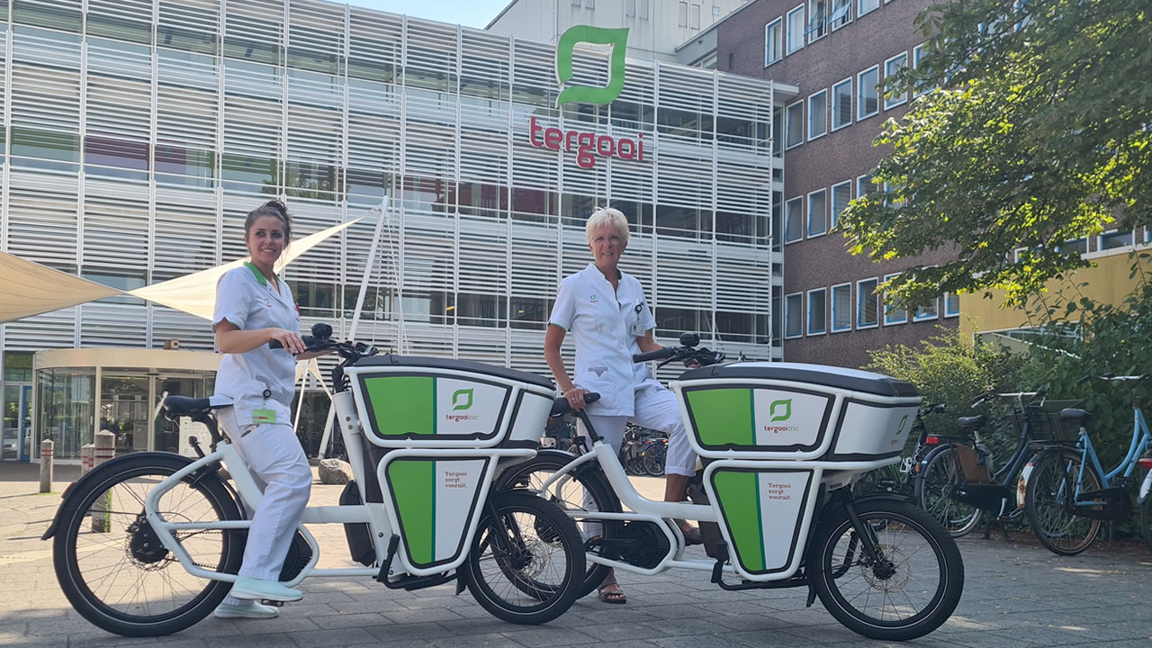 Bloedafname aan huis nu ook per elektrische bakfiets