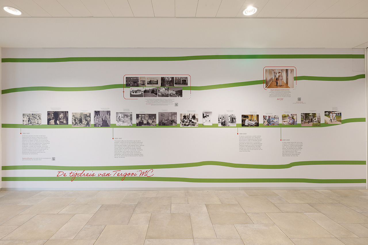 Tijdreis van Tergooi MC: bewonder, lees en luister Tijdreis van Tergooi MC: bewonder, lees en luister