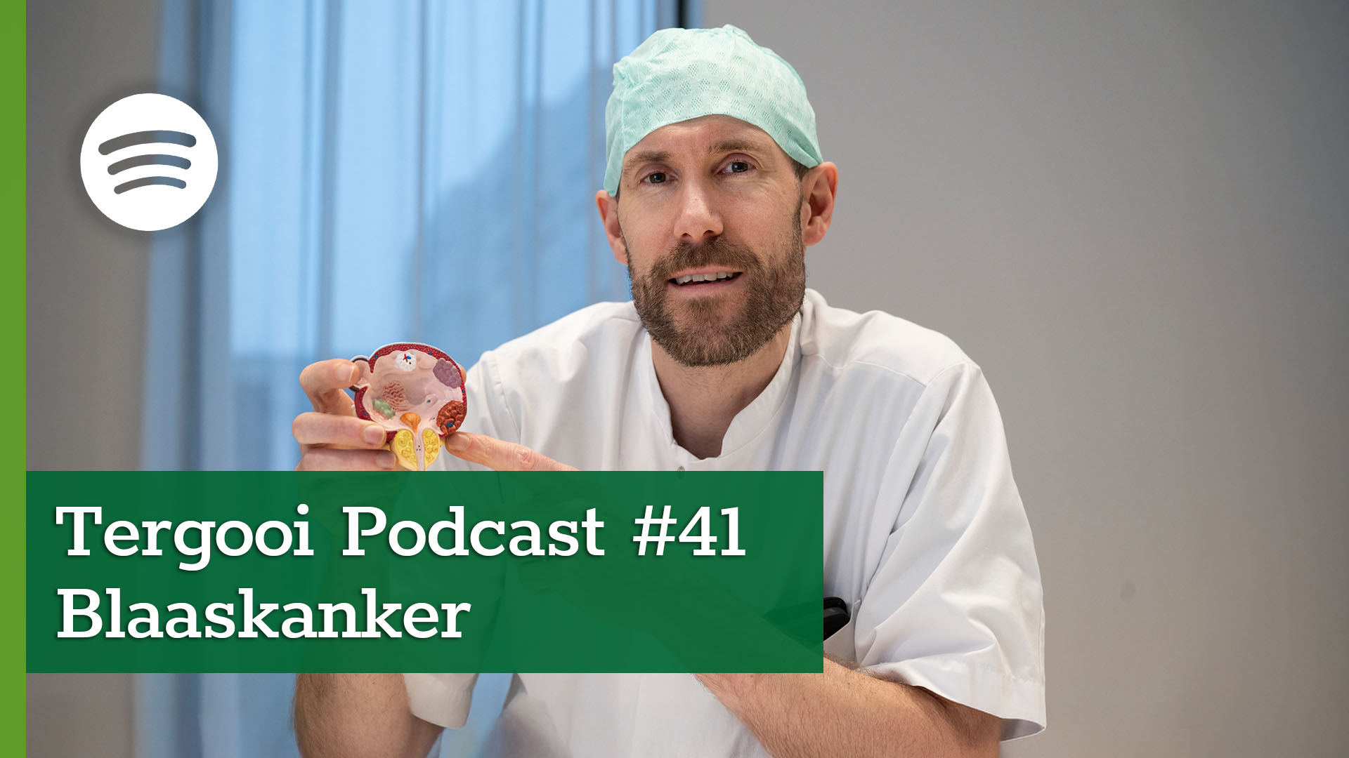 Uroloog Flip Jansen in Tergooi Podcast over blaaskanker Uroloog Flip Jansen in Tergooi Podcast over blaaskanker